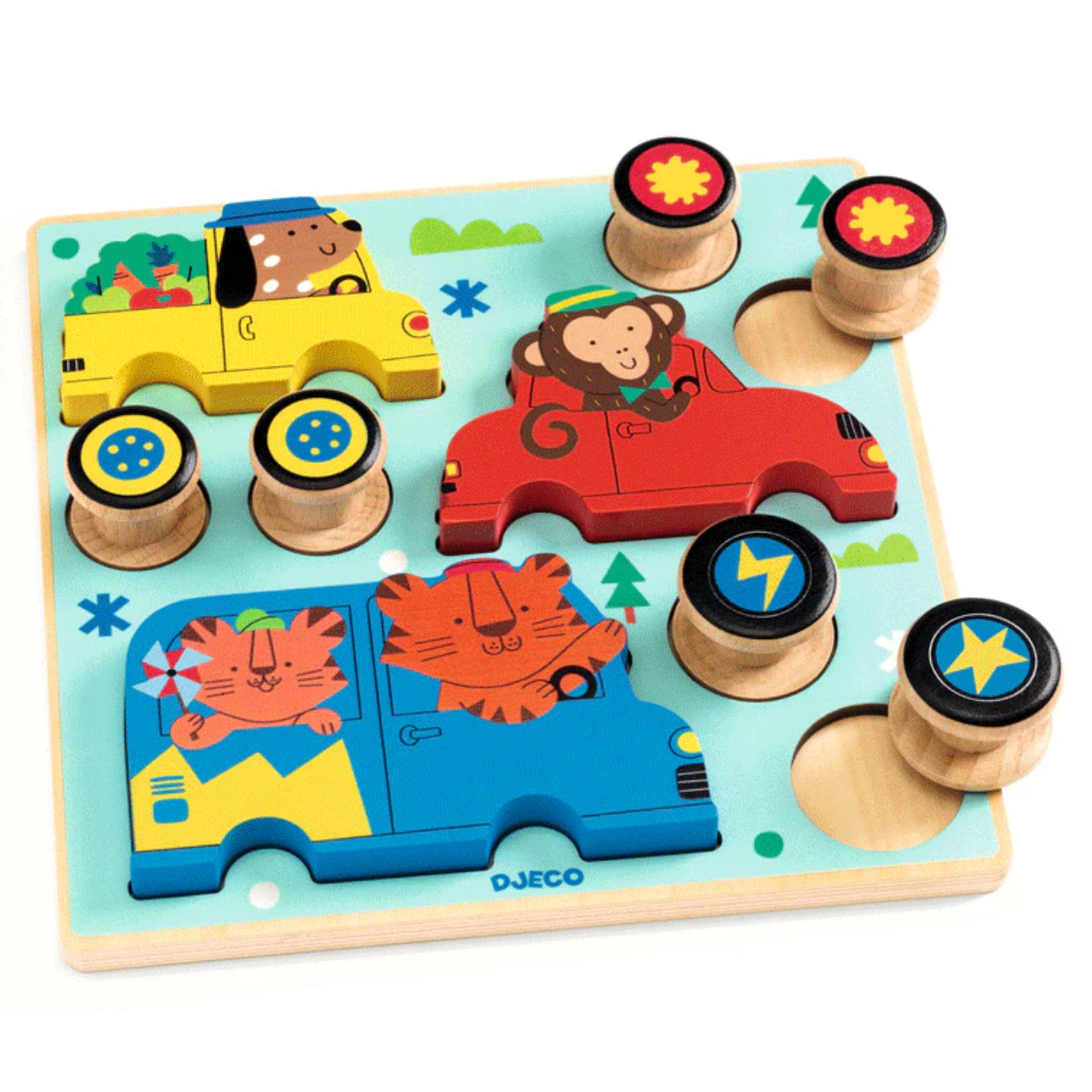 DJECO Puzz & Roll Color -DJECO-Little Giant Kidz