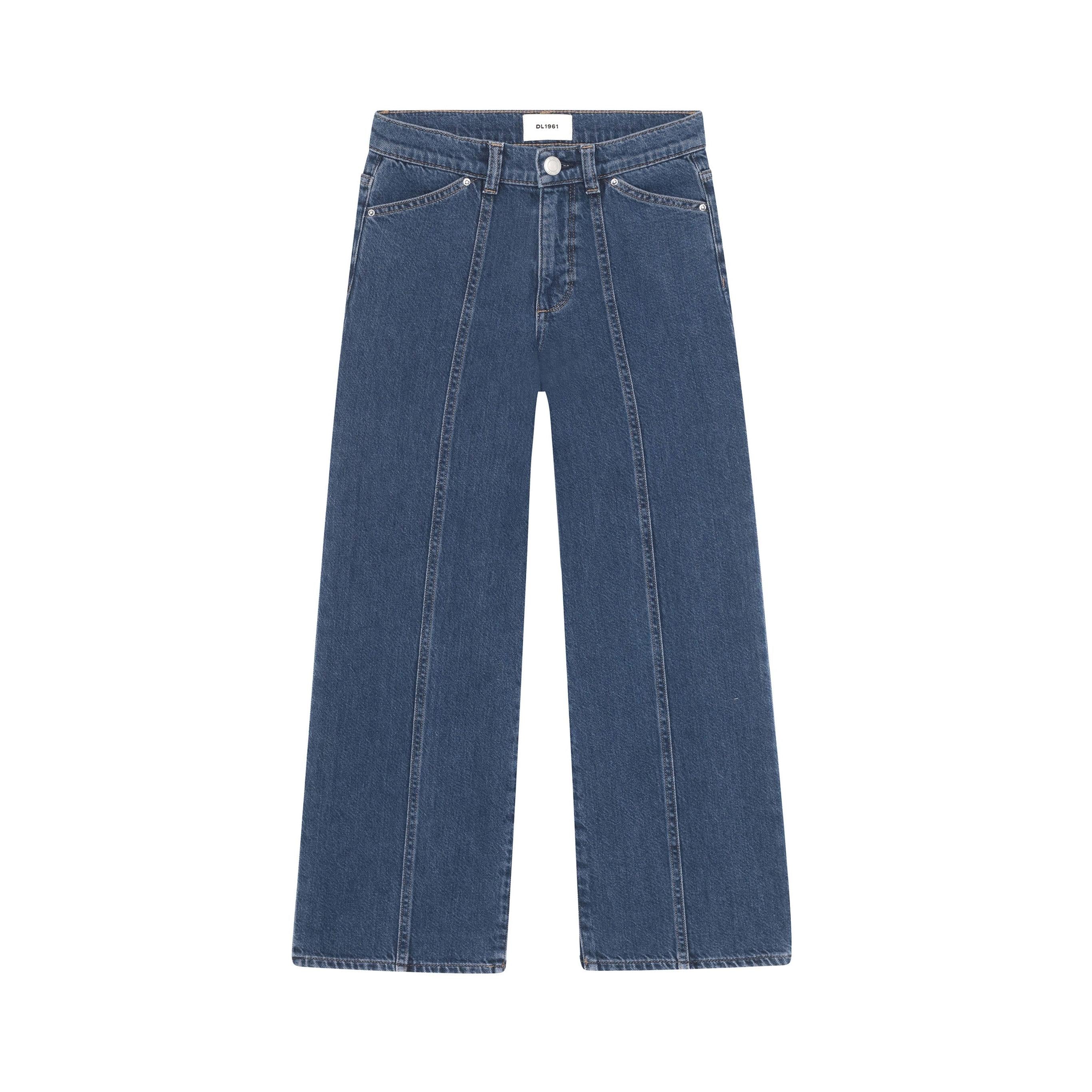 DL 1961 Tween Lily Wide Jeans- Moon Lake-DL 1961-Little Giant Kidz