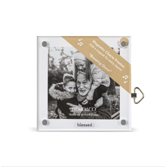 Demdaco Blessed Acrylic Magnetic Musical Frame - 4in-DEMDACO-Little Giant Kidz