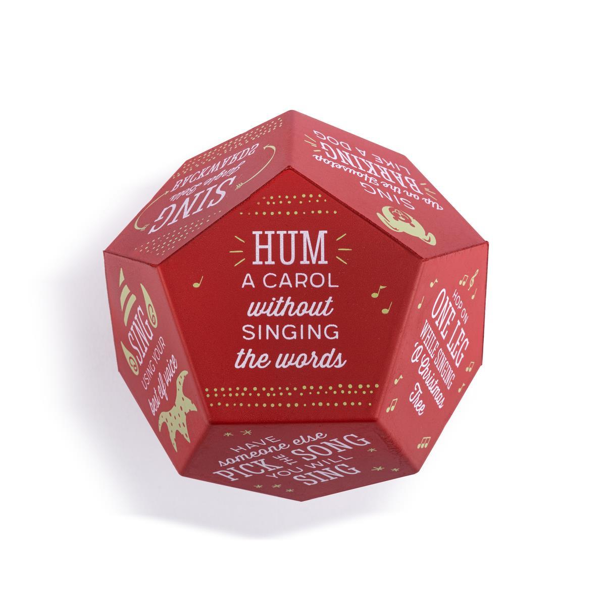 Demdaco Christmas Karaoke 12 Sided Foam Dice-DEMDACO-Little Giant Kidz