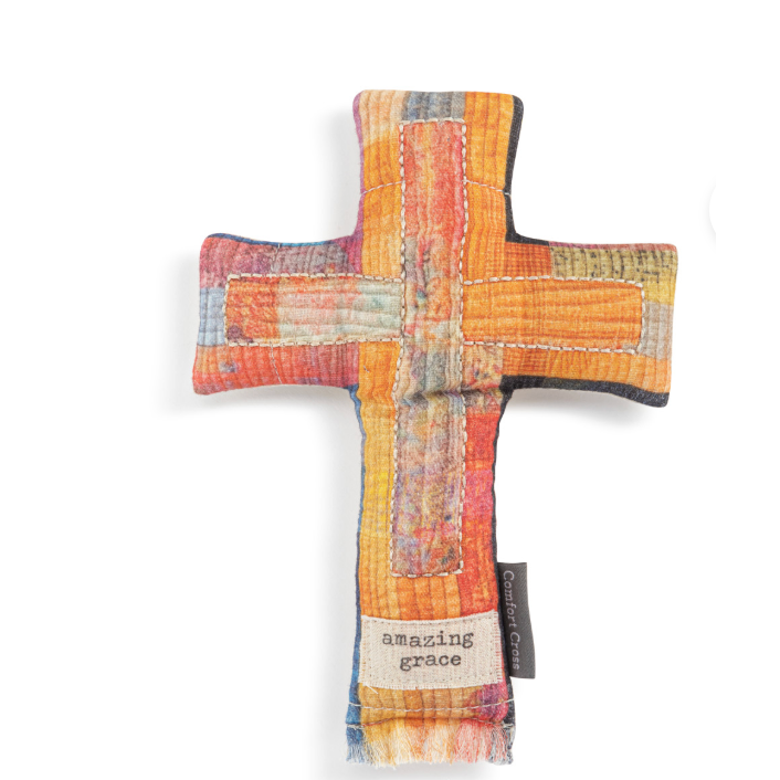 Demdaco Comfort Crosses Amazing Grace-DEMDACO-Little Giant Kidz