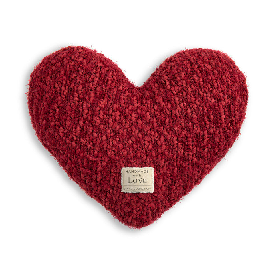 Demdaco Giving Collection Giving Heart Weighted Pillow - Red-DEMDACO-Little Giant Kidz