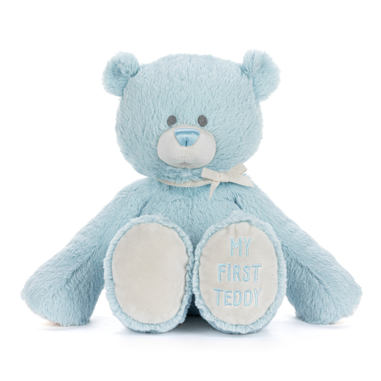Demdaco My First Teddy Bear 16" - Blue-Demdaco-Little Giant Kidz