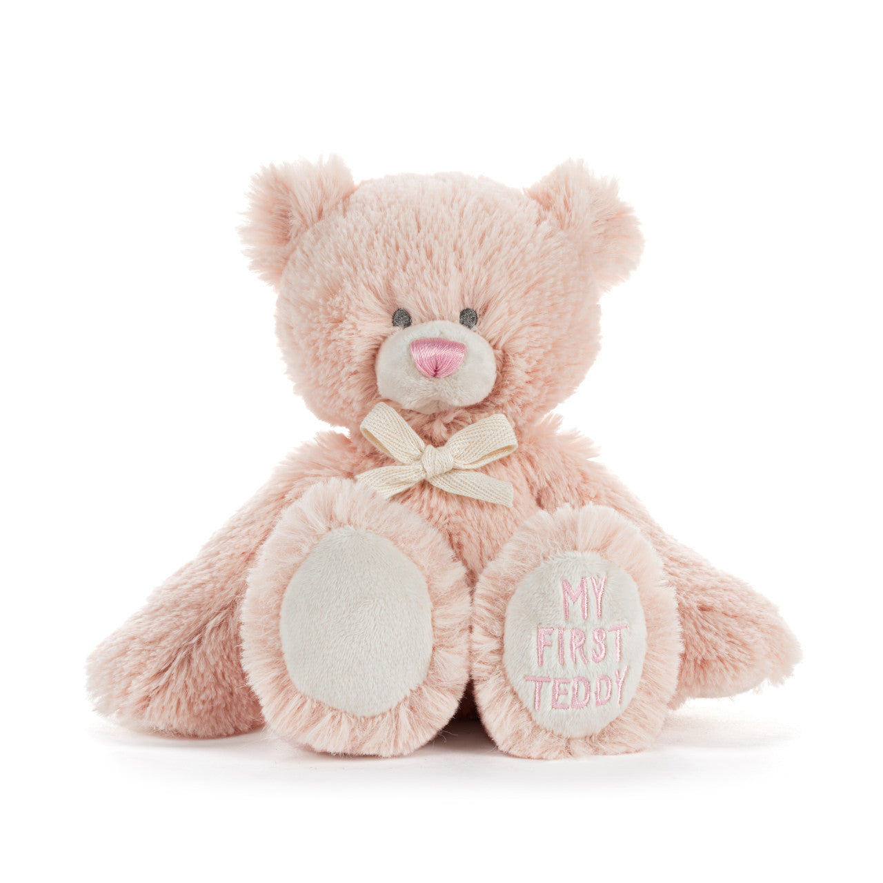 Demdaco My First Teddy Bear Mini - Pink-DEMDACO-Little Giant Kidz