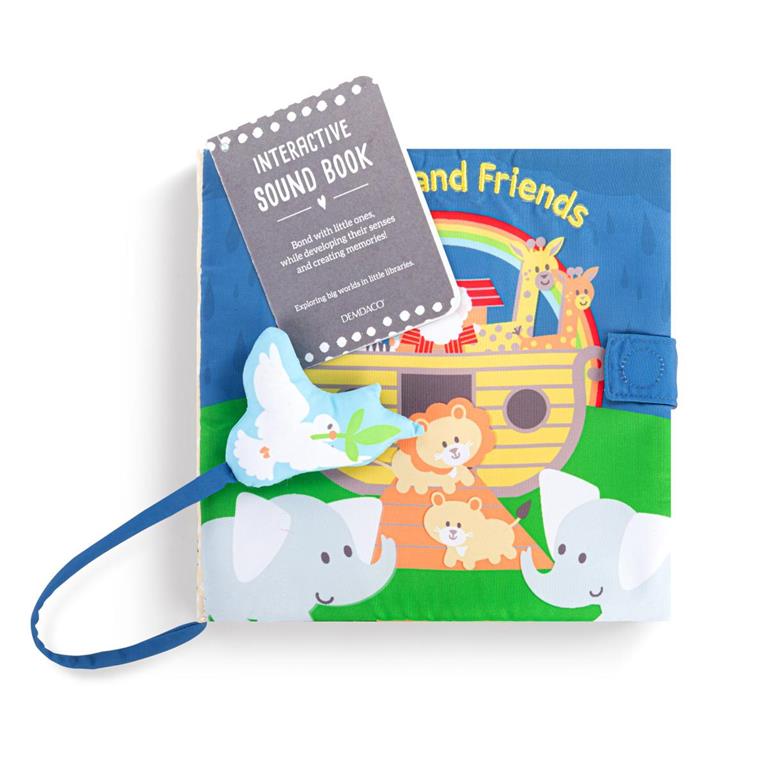 Demdaco Noah and Friends Sound Book-DEMDACO-Little Giant Kidz