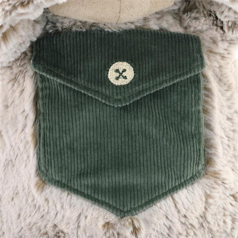 Demdaco Pocket Prayer Bear 11" - Green-DEMDACO-Little Giant Kidz