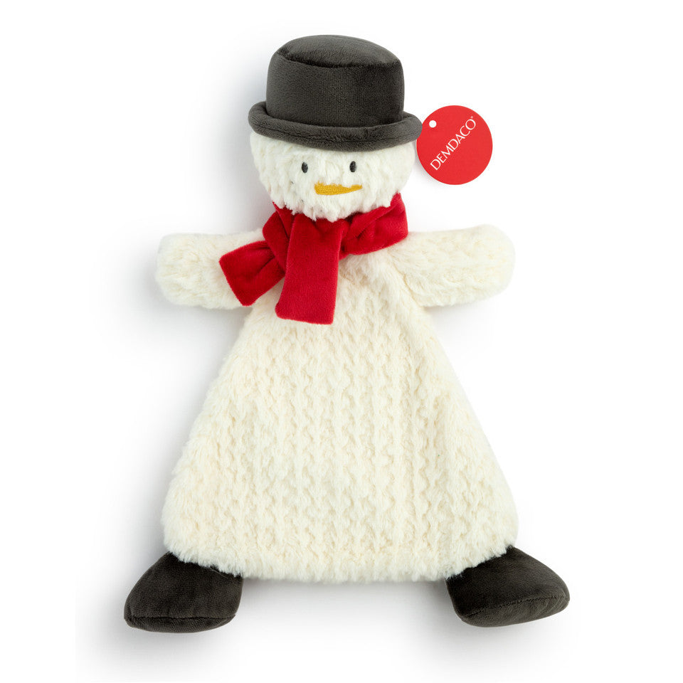 Demdaco Santa's Nice List Snowman Cozie-DEMDACO-Little Giant Kidz