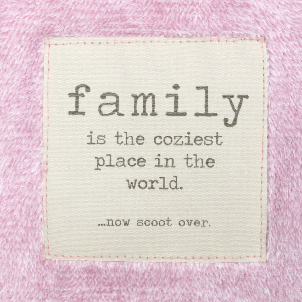 Demdaco Together Time Family Mega Blanket - Pink-Demdaco-Little Giant Kidz