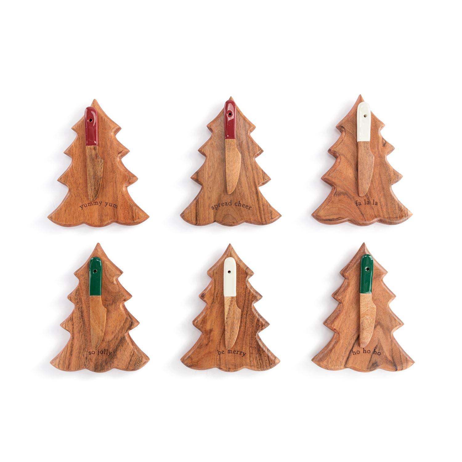 Demdaco Tree Mini Wood Serving Board- Asst.-DEMDACO-Little Giant Kidz