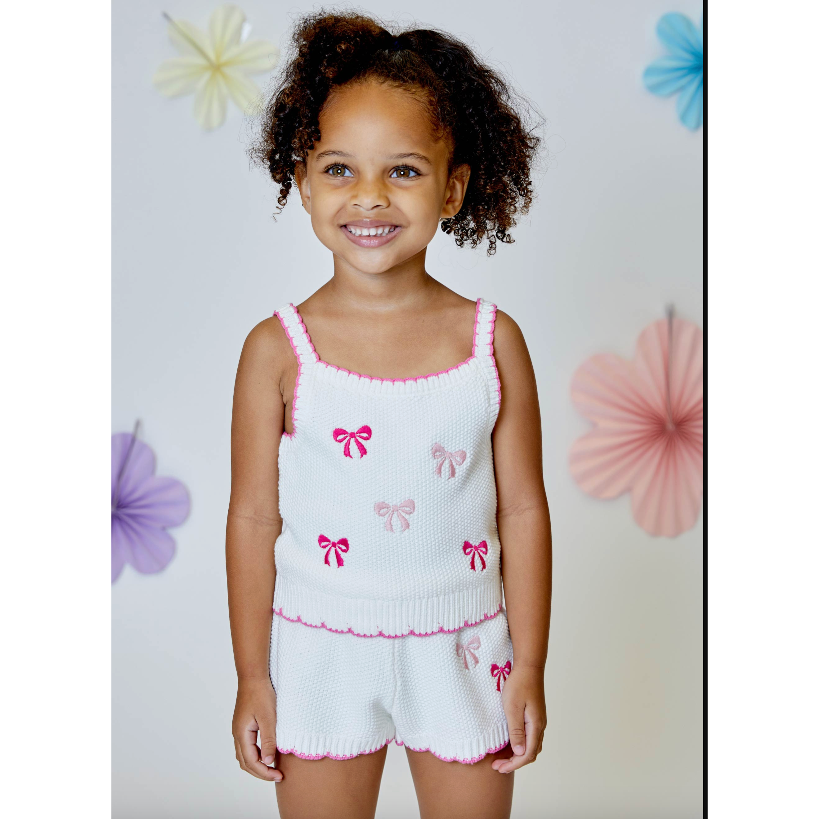 Design History Girls Winter White Shorts-Design History Girls-Little Giant Kidz