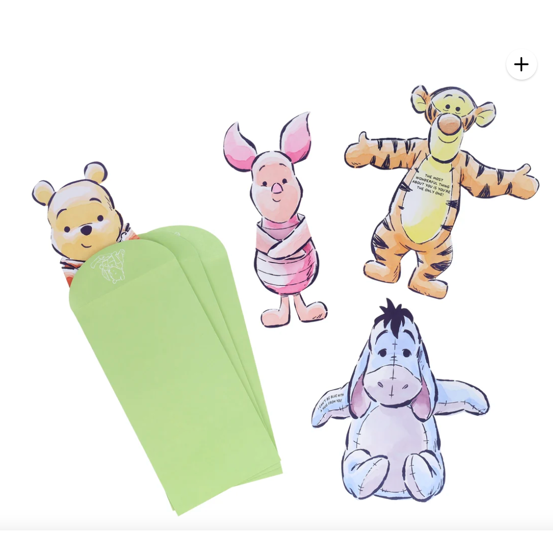Disney Winnie the Pooh Hugs Notecards-Disney-Little Giant Kidz