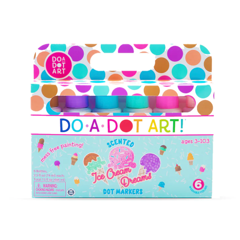 Do-A-Dot Art Washable Dot Markers - Ice Cream Dreams - 6 Count-Do-A-Dot Art-Little Giant Kidz
