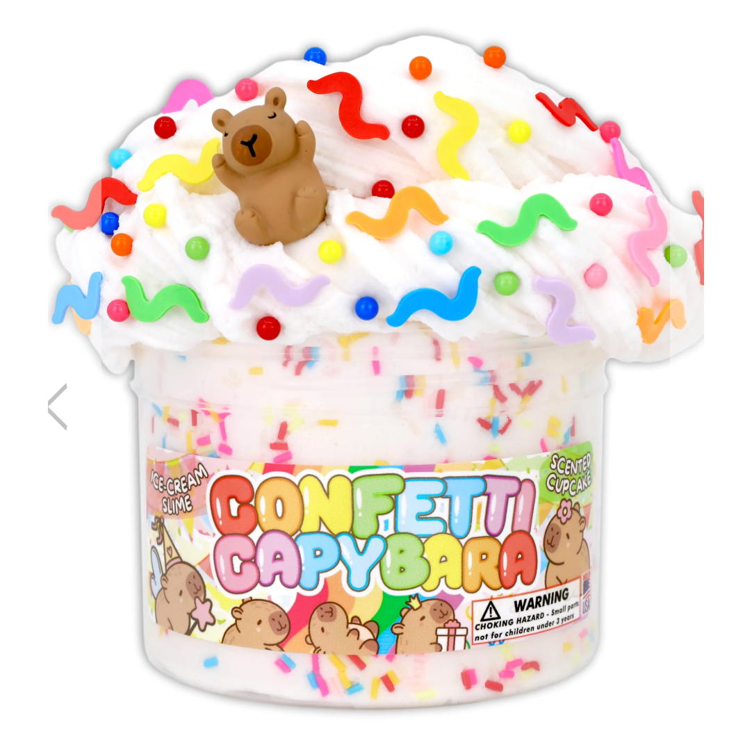 Dope Slimes Confetti Capybara-Dope Slimes-Little Giant Kidz