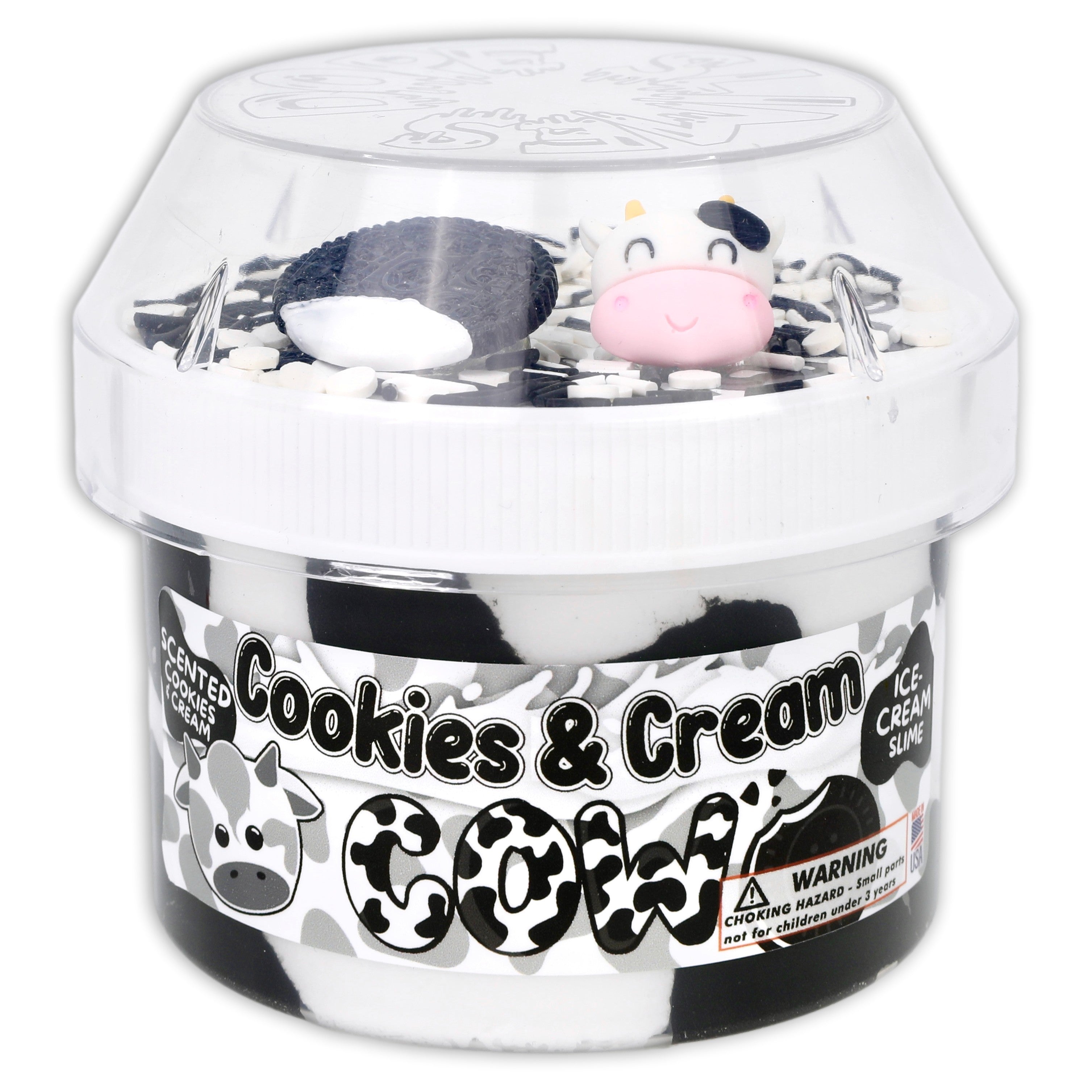 Dope Slimes Cookies & Cream Cow Slime-Dope Slimes-Little Giant Kidz