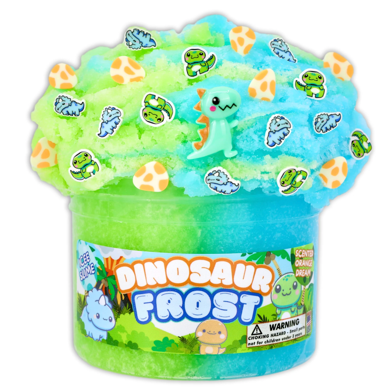 Dope Slimes Dinosaur Frost Slime-Dope Slimes-Little Giant Kidz