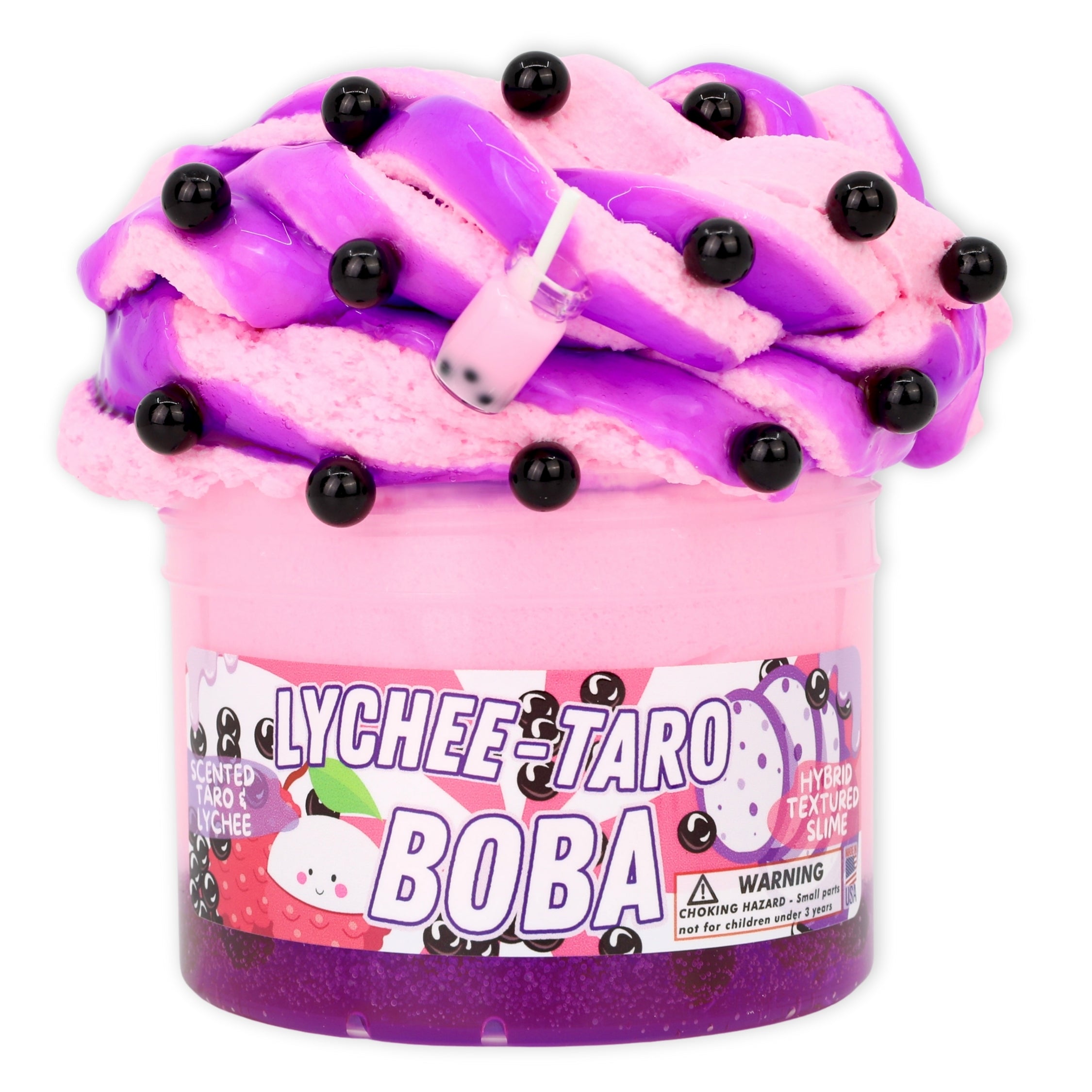 Dope Slimes Lychee Taro Boba Slime-Dope Slimes-Little Giant Kidz