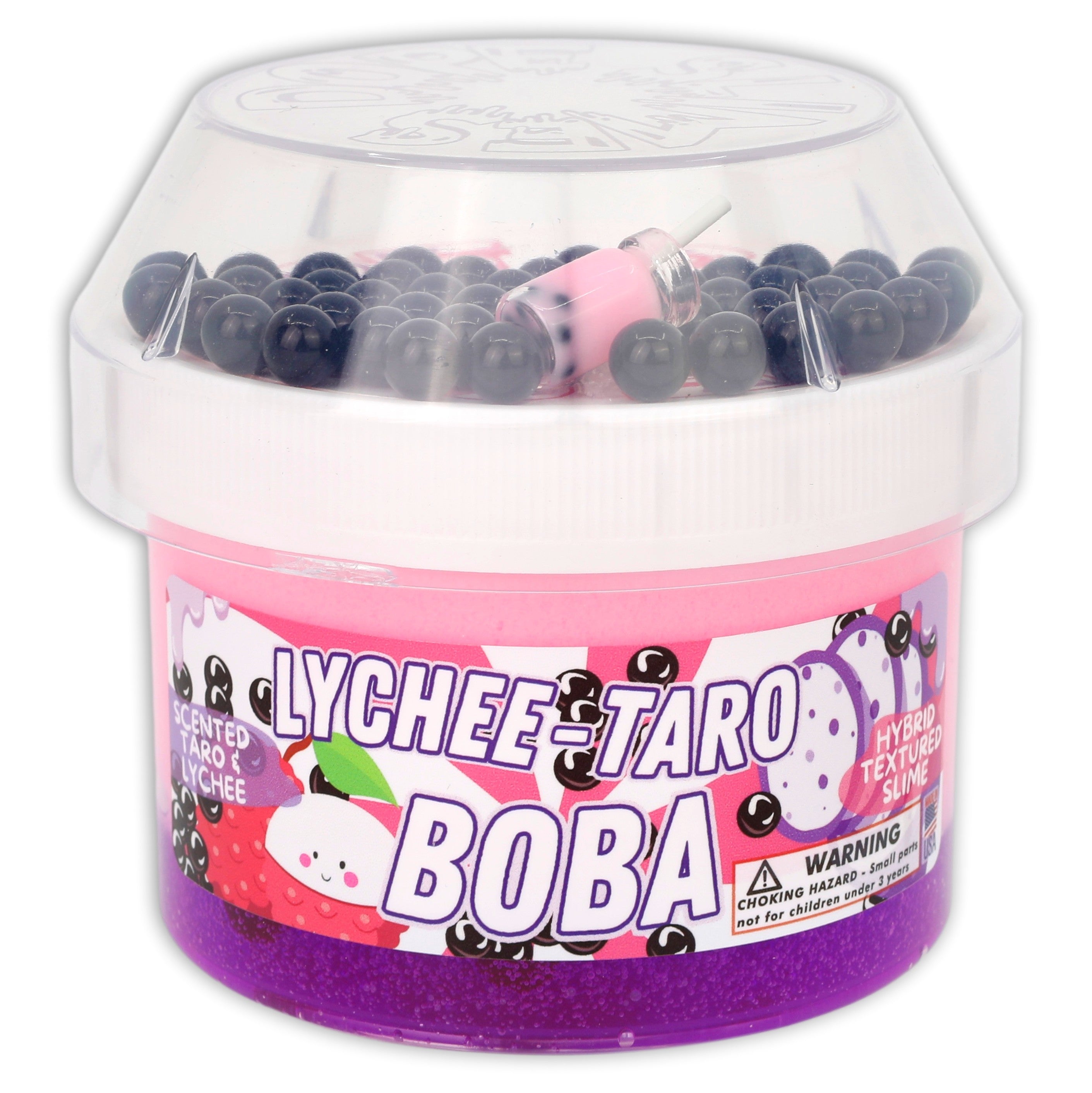 Dope Slimes Lychee Taro Boba Slime-Dope Slimes-Little Giant Kidz