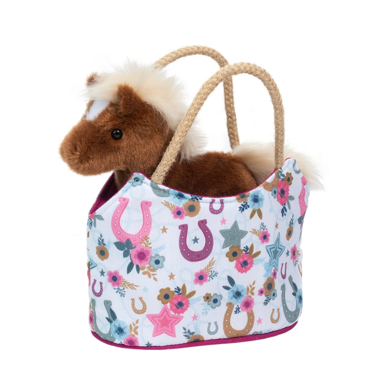 Douglas Boho Horseshoe Sassy Sak with Horse-DOUGLAS-Little Giant Kidz