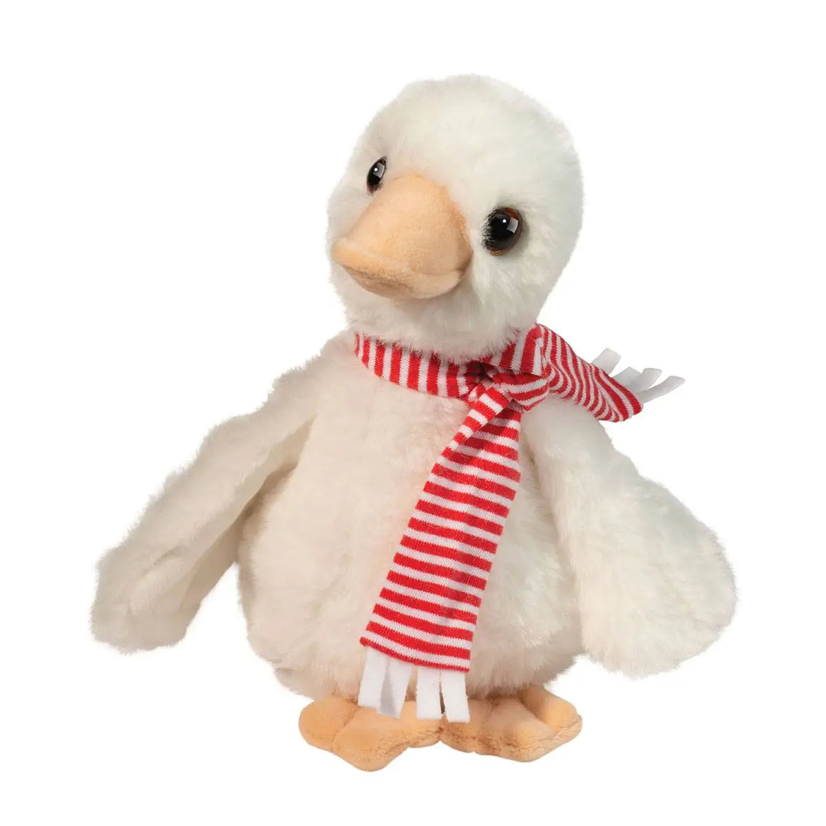 Douglas Cuddle Toys Mini Gussie Soft Goose with Scarf-DOUGLAS-Little Giant Kidz