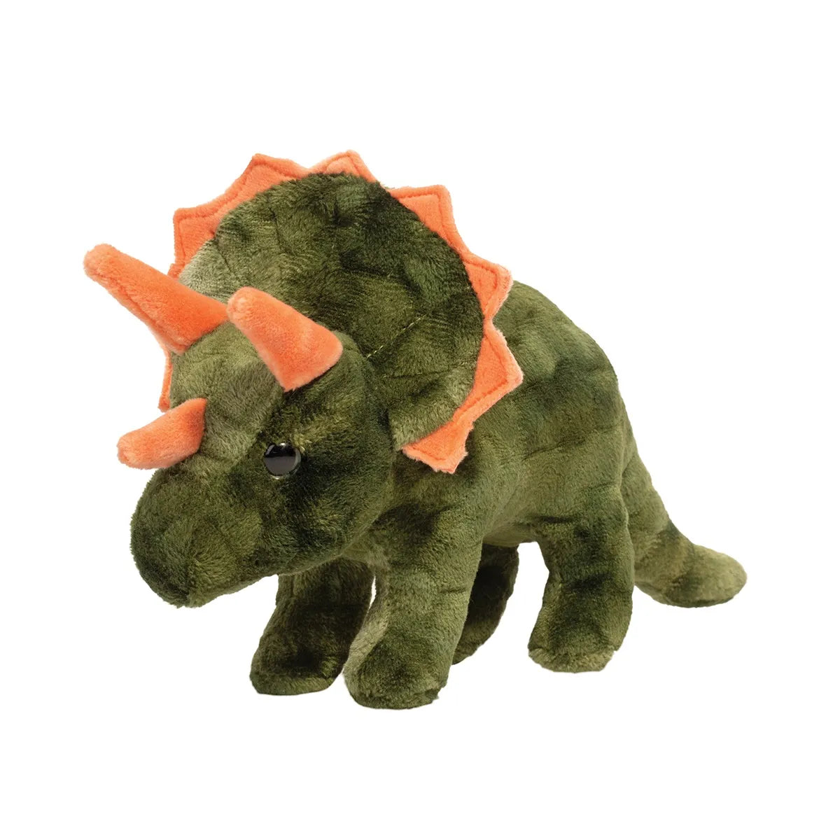 Douglas Cuddle Toys Tops Triceratops Mini Dino-DOUGLAS-Little Giant Kidz