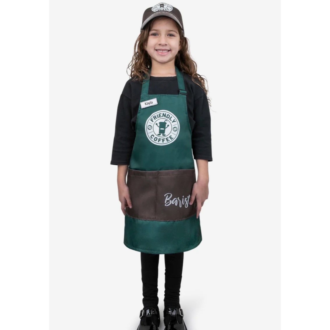 Dress Up America™ Barista Costume-Dress Up America-Little Giant Kidz