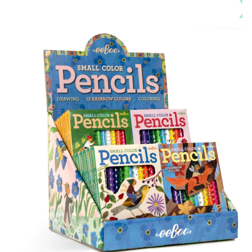 EEBOO NEW: Cottage Fairies Small Pencil -Asst (24ct)-EEBOO-Little Giant Kidz