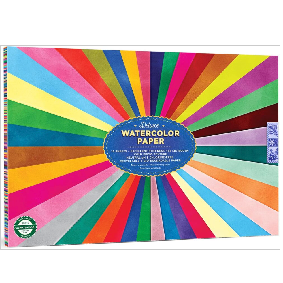 EEBOO Rainbow Watercolor Pad-EEBOO-Little Giant Kidz
