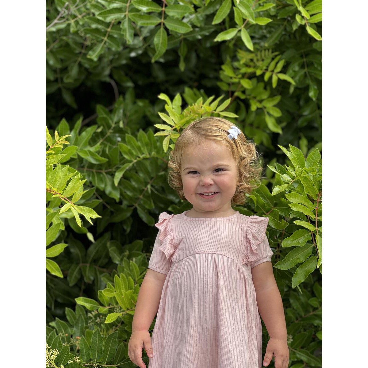 Ettie + H Pale Pink Kitty Dress-Ettie + H-Little Giant Kidz