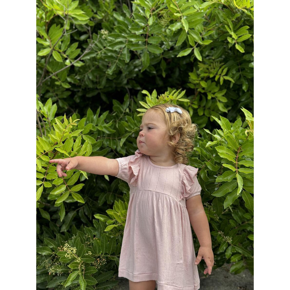 Ettie + H Pale Pink Kitty Dress-Ettie + H-Little Giant Kidz