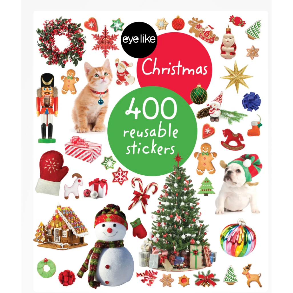Eyelike Stickers: Christmas-HACHETTE BOOK GROUP USA-Little Giant Kidz