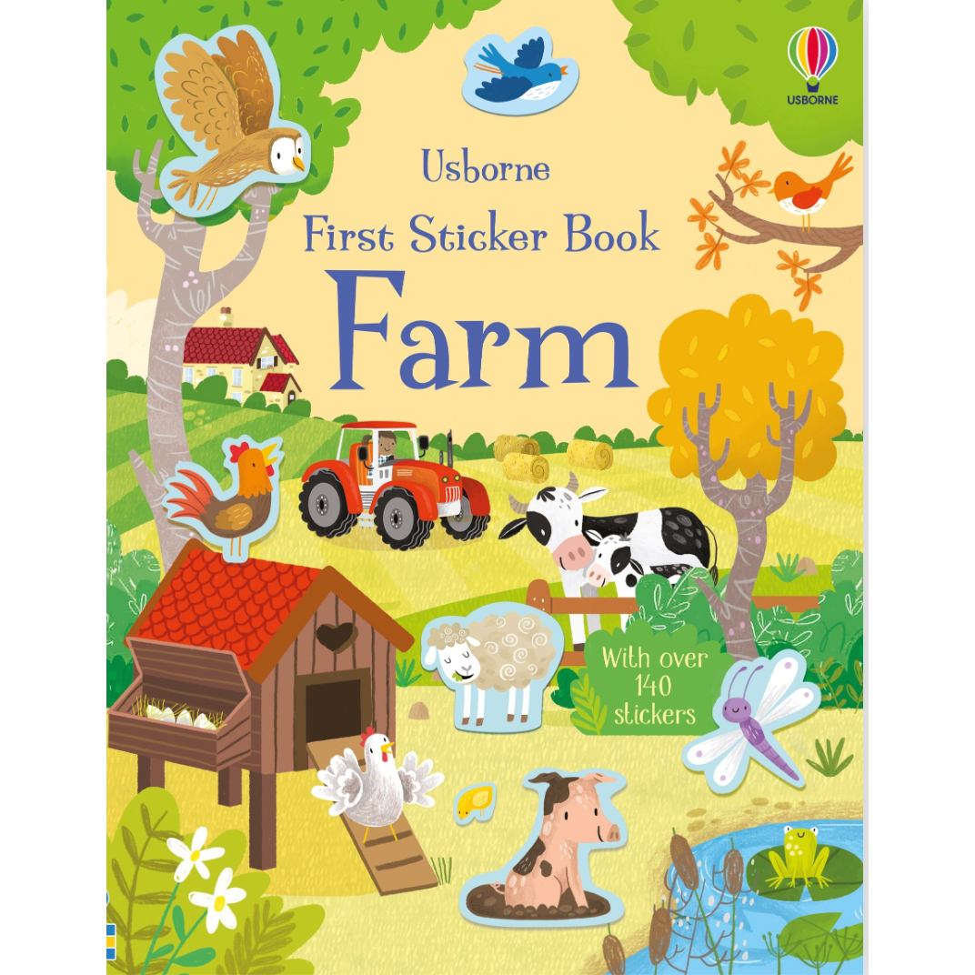First Sticker Book Farm-HARPER COLLINS PUBLISHERS-Little Giant Kidz