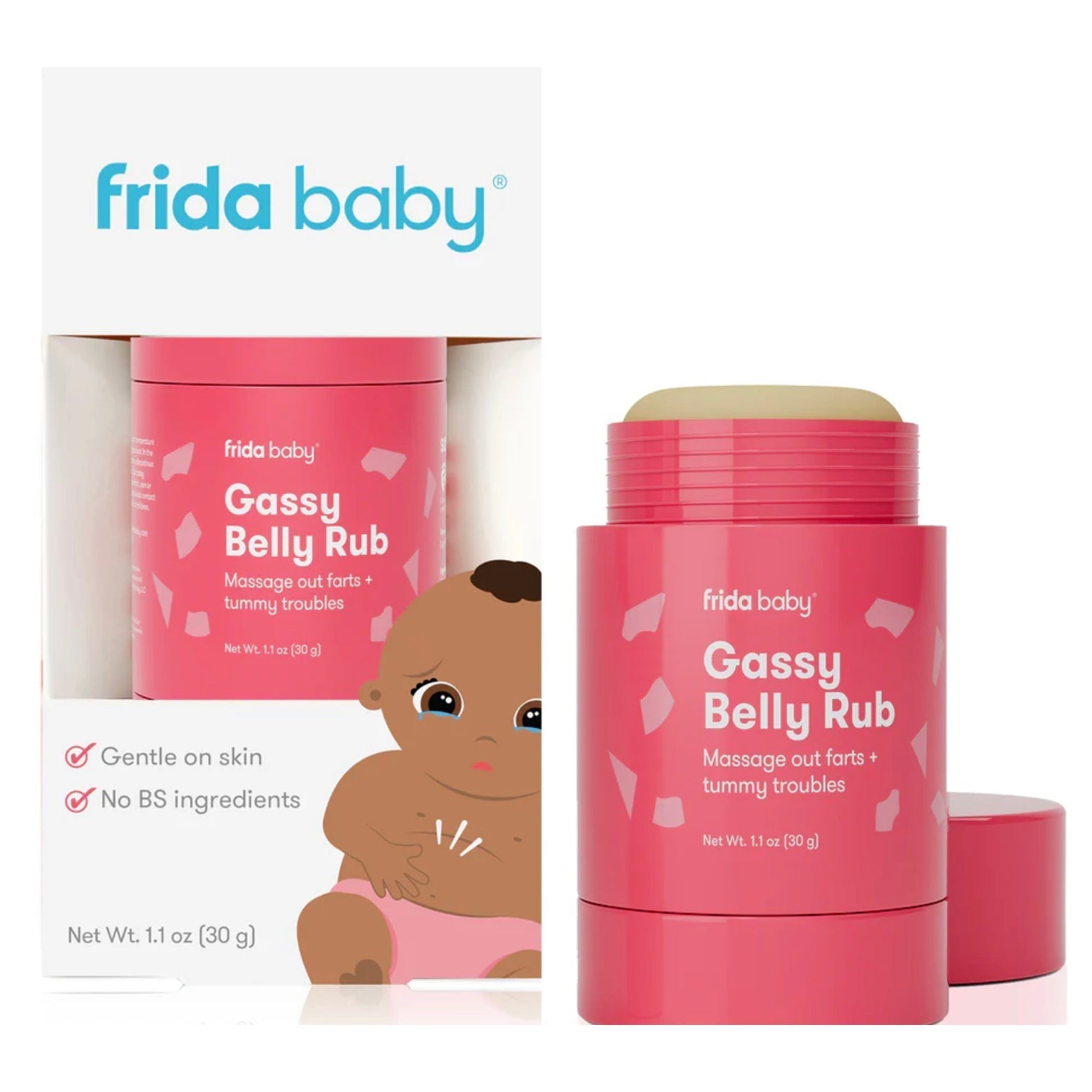 FridaBaby Gassy Belly Rub Massage Out Farts + Tummy Troubles-FRIDA-Little Giant Kidz