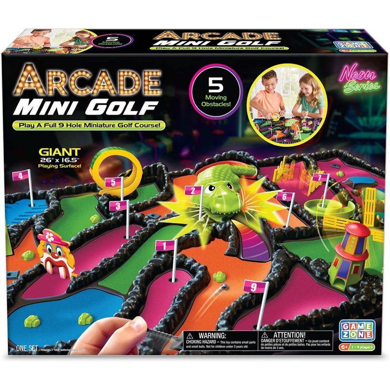 GAME Zone Arcade Mini Golf - Interactive Tabletop Mini Golf-EPOCH Everlasting Play-Little Giant Kidz