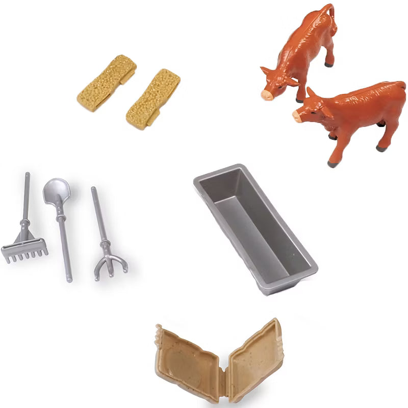 Big Country Toys Cattle Truck & Trailer Playset