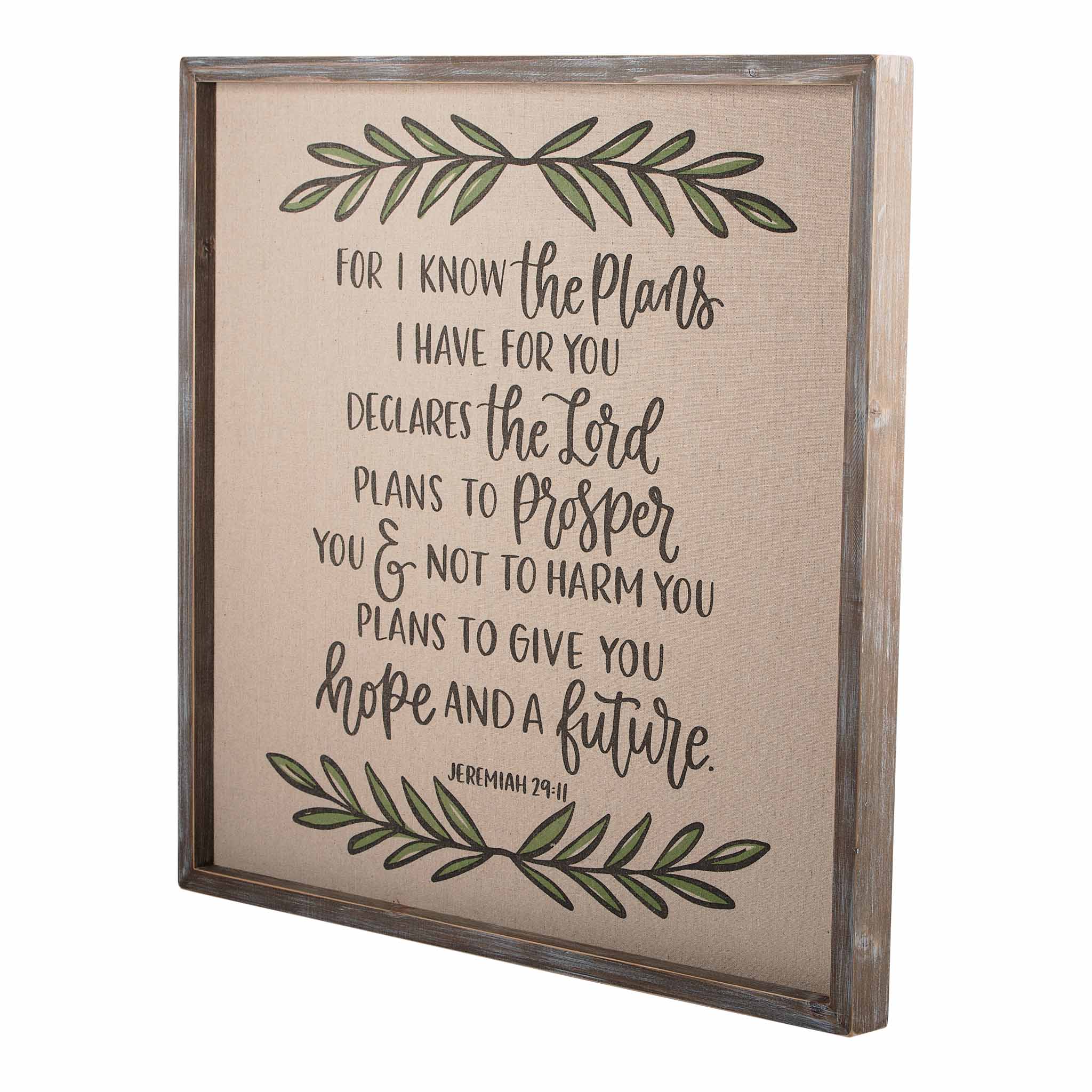 Glory Haus Framed Large Board - For I Know the Plans-GLORY HAUS-Little Giant Kidz
