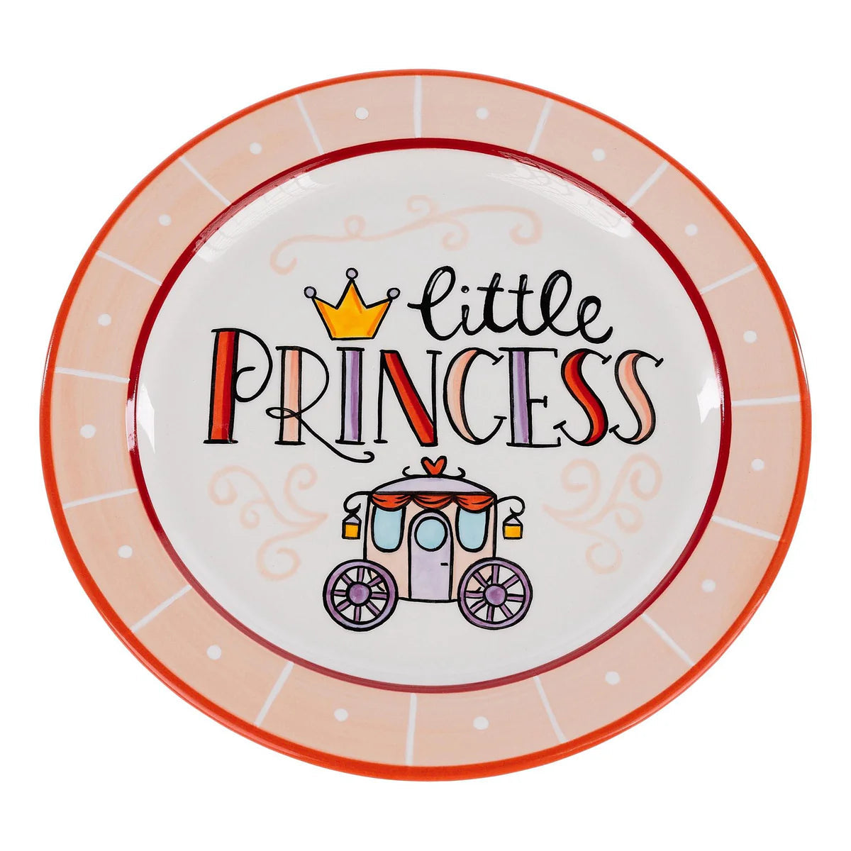 Glory Haus Little Princess Plate-GLORY HAUS-Little Giant Kidz