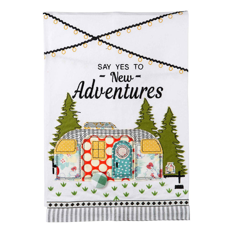 Glory Haus Tea Towel - Adventures Camper-GLORY HAUS-Little Giant Kidz