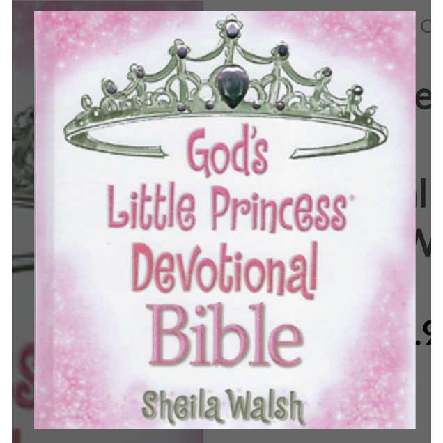 God’s Little Princess Devotional Bible-HARPER COLLINS PUBLISHERS-Little Giant Kidz
