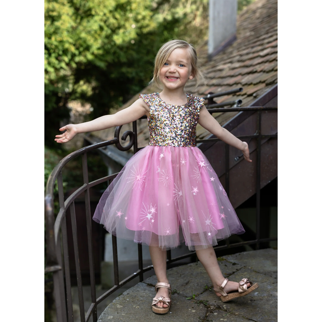 Great Pretenders A Star is Born Sequins Dress-Great Pretenders-Little Giant Kidz