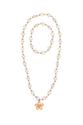 Great Pretenders Beautiful Bloom Necklace & Bracelet Set-Great Pretenders-Little Giant Kidz