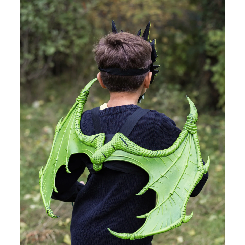 Great Pretenders Green Dragon Wings-Great Pretenders-Little Giant Kidz