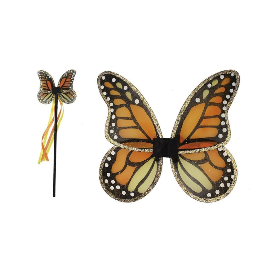 Great Pretenders Monarch Wings & Wand-Great Pretenders-Little Giant Kidz