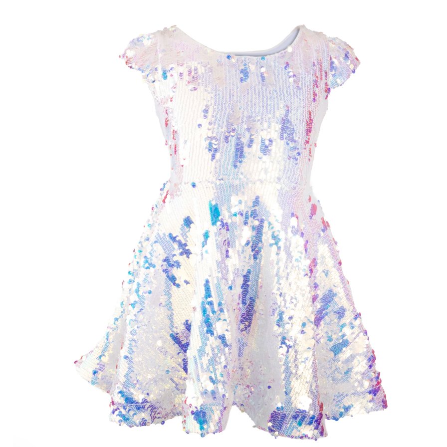 Great Pretenders Sequins Concert Queen Dress-Great Pretenders-Little Giant Kidz