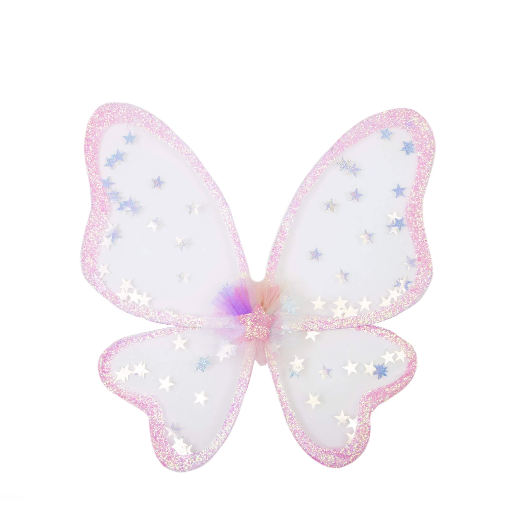 Great Pretenders Twinkling Star Confetti Wings-Great Pretenders-Little Giant Kidz