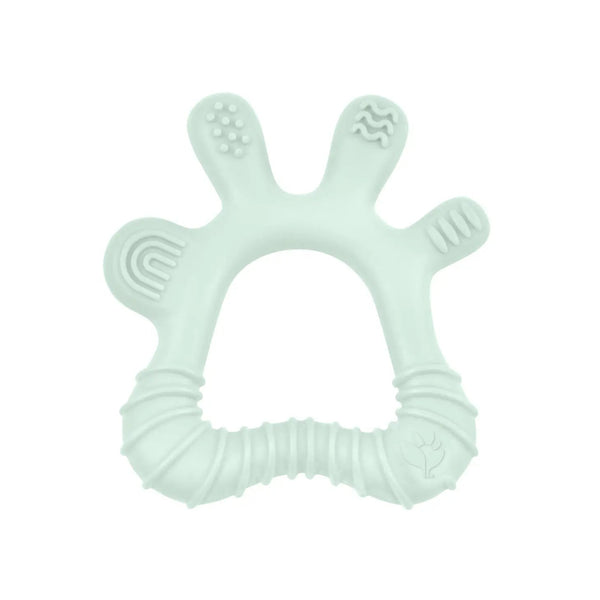 Green Sprouts Silicone Front and Side Teether - Aqua-Green Sprouts-Little Giant Kidz