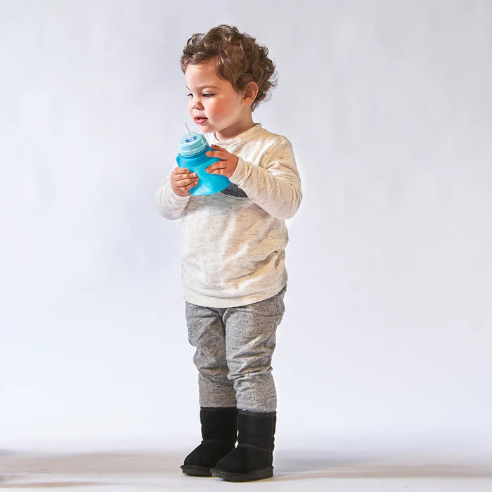 Green Sprouts Silicone and Sprout Ware® Food Pocket (5 oz.) - Yellow 6M+-Green Sprouts-Little Giant Kidz