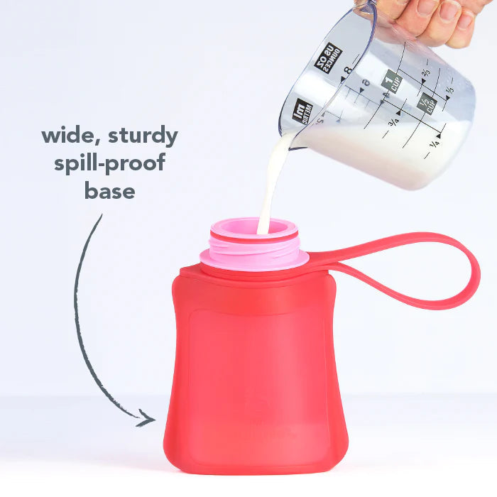 Green Sprouts Silicone and Sprout Ware® Sip & Straw Pocket (8 oz.) - Yellow 6M+-Green Sprouts-Little Giant Kidz