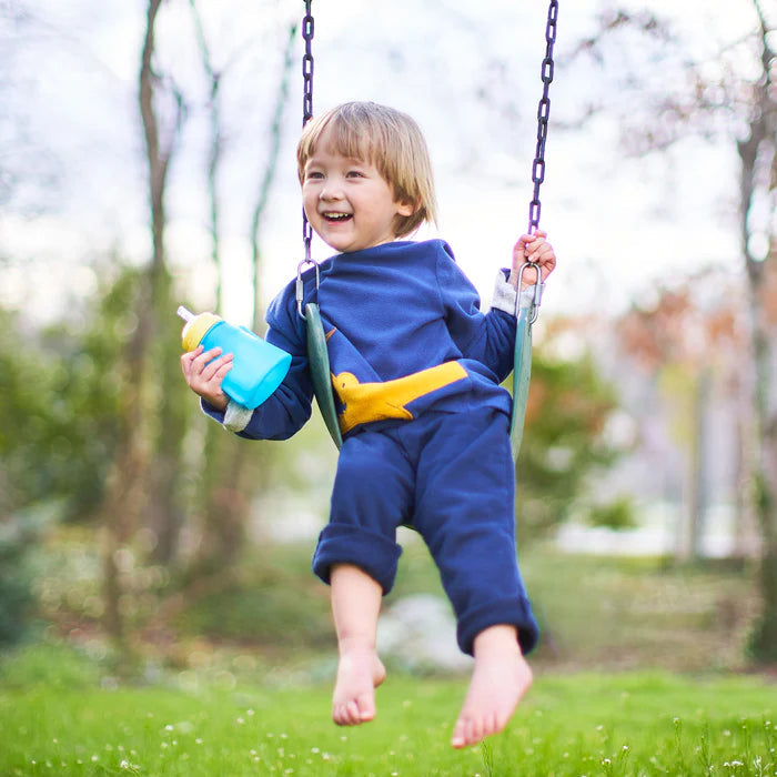 Green Sprouts Silicone and Sprout Ware® Sip & Straw Pocket (8 oz.) - Pink 6M+-Green Sprouts-Little Giant Kidz