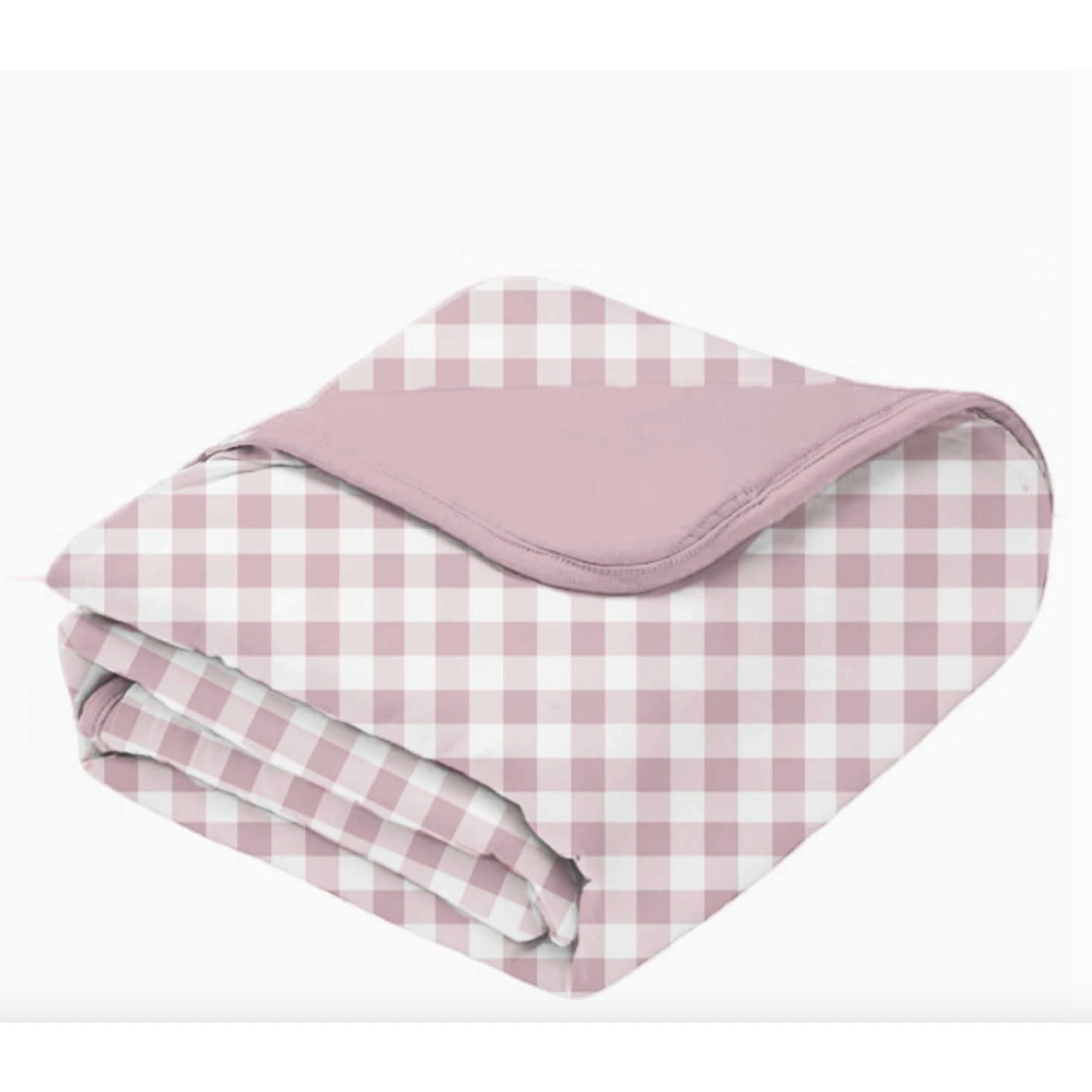 Gunamuna Cloud Blanket 1.0TOG - Pink Gingham-GUNAMUNA-Little Giant Kidz