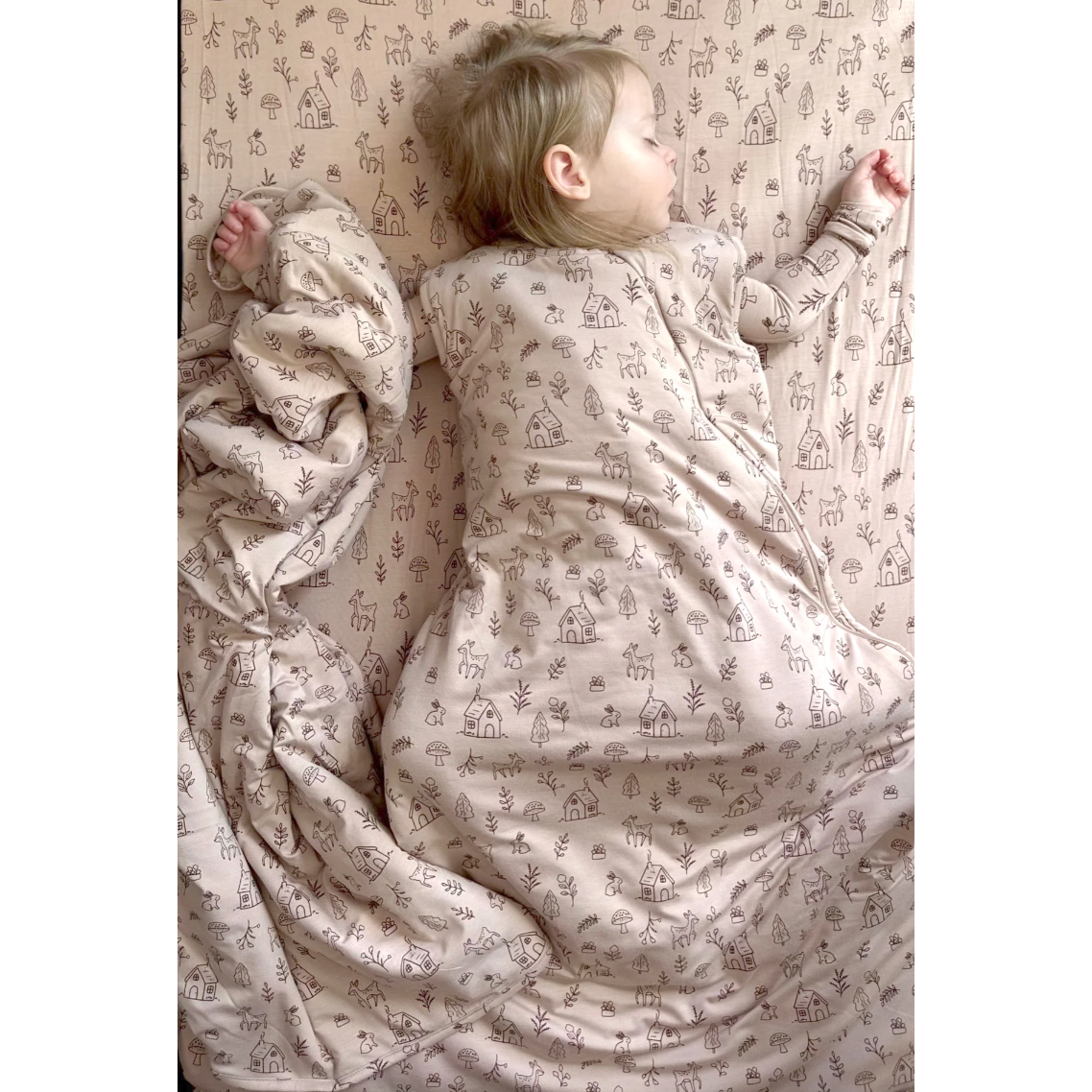 Gunamuna Cloud Blanket - Doe.Re.Mi / 2.5 TOG - Mini Blanket-GUNAMUNA-Little Giant Kidz